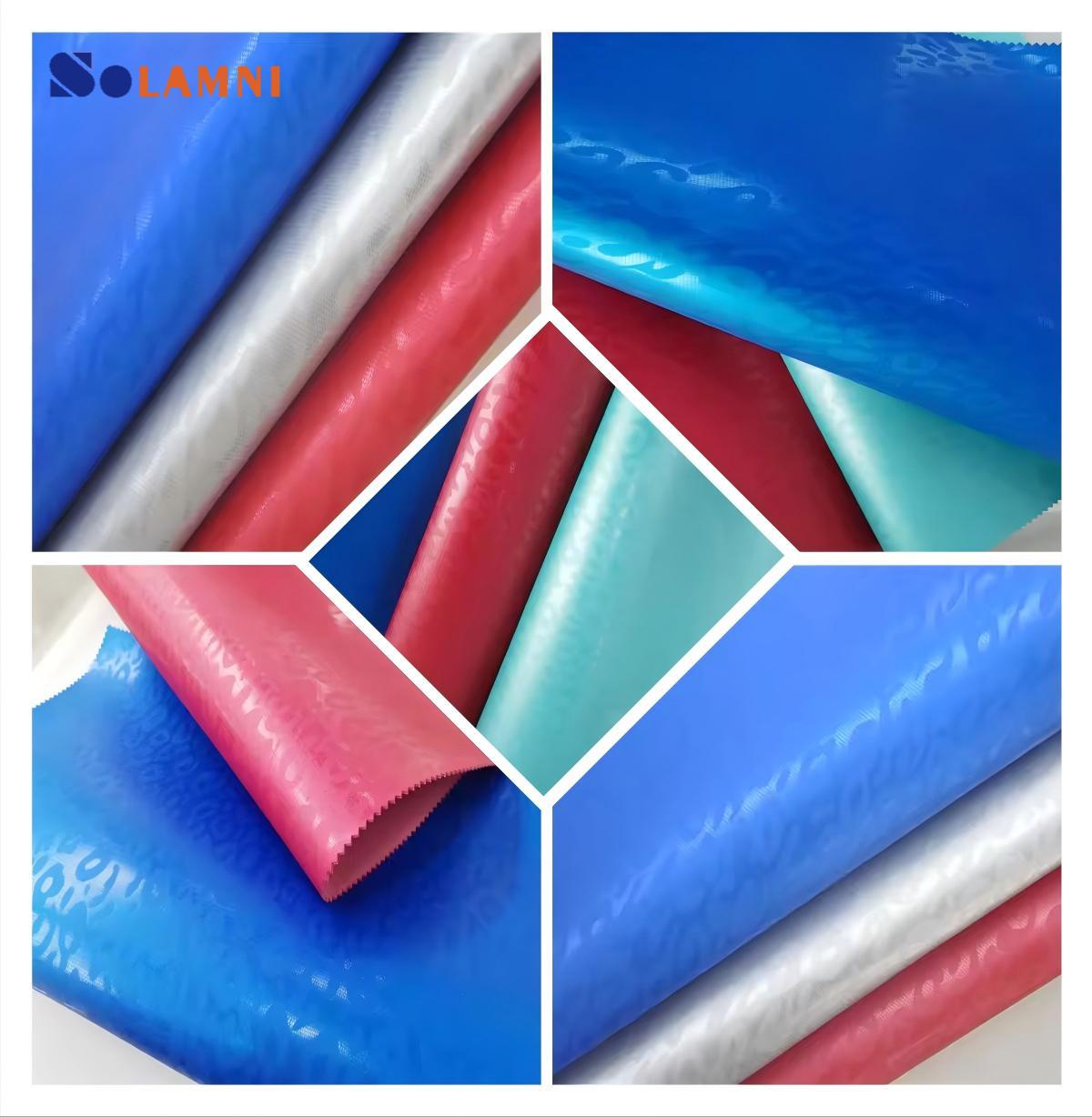 Kilang Sweet Circle Design Space PU Kulit Bukan Tenunan Pu Kulit Sintetik Kulit Tiruan