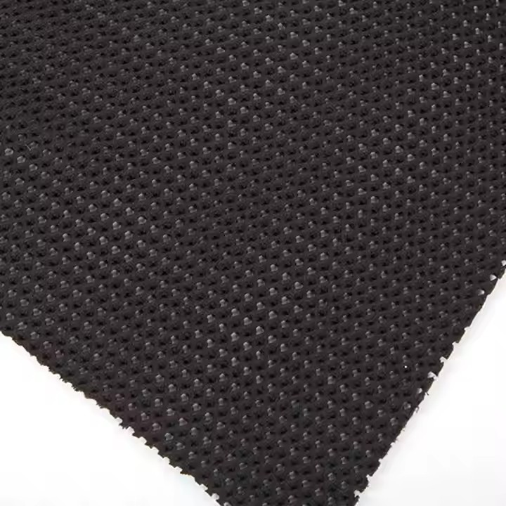 Nueva moda Venta caliente 100% poli&eacute;ster negro tejido de malla de aire 3D para calzado deportivo