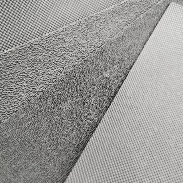 Kulit Microfiber TPU Paling Tahan Lama dengan Dukungan Nilon 100% untuk Sepatu Safety