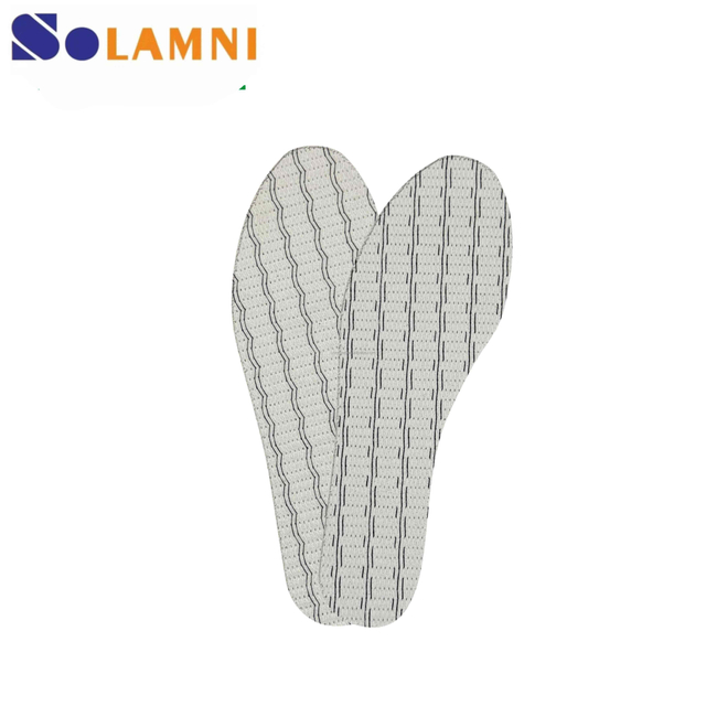 Palmilha de sapato de fibra de sarja com foco no conforto, material n&atilde;o tecido