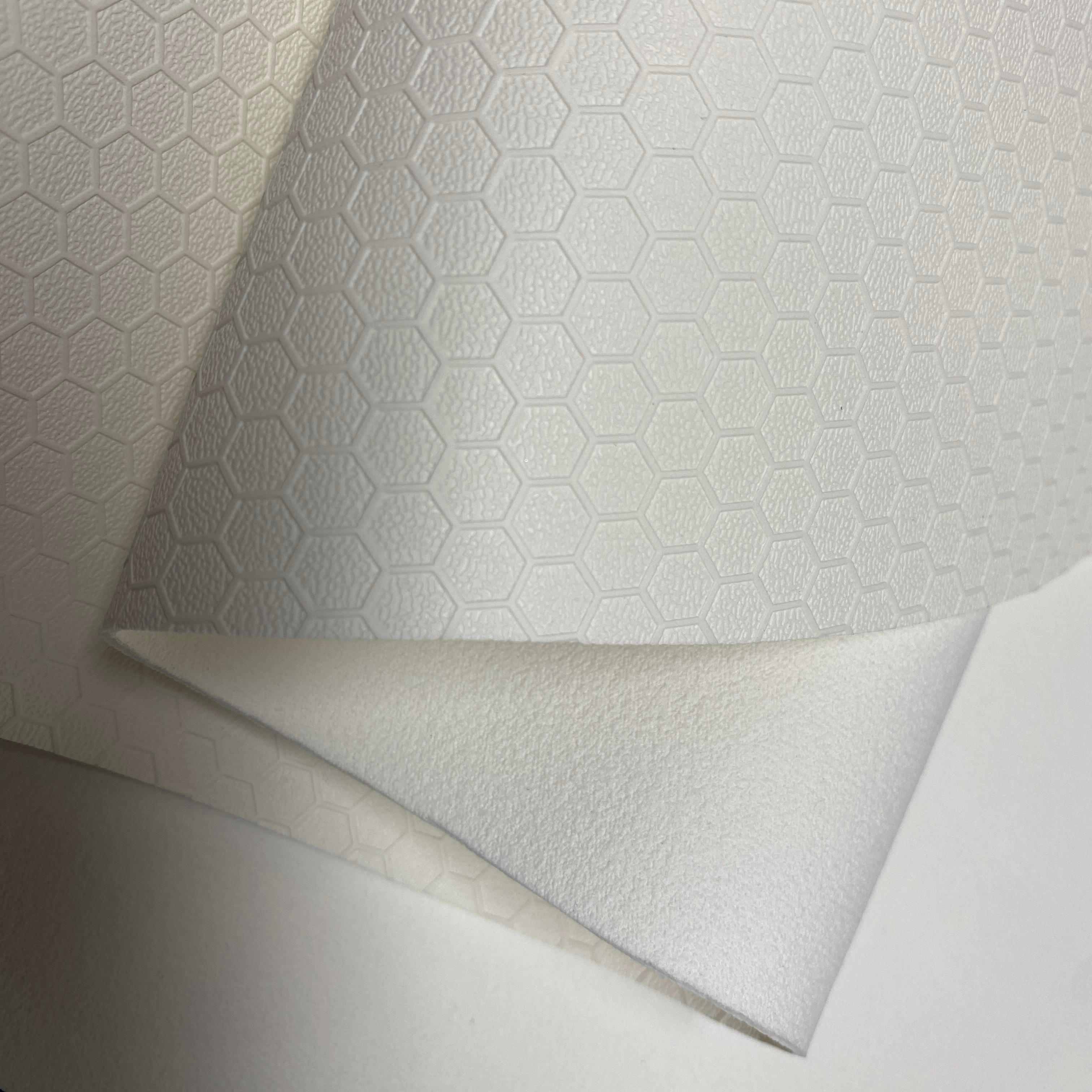 Material de cuero PU en relieve para pelotas deportivas