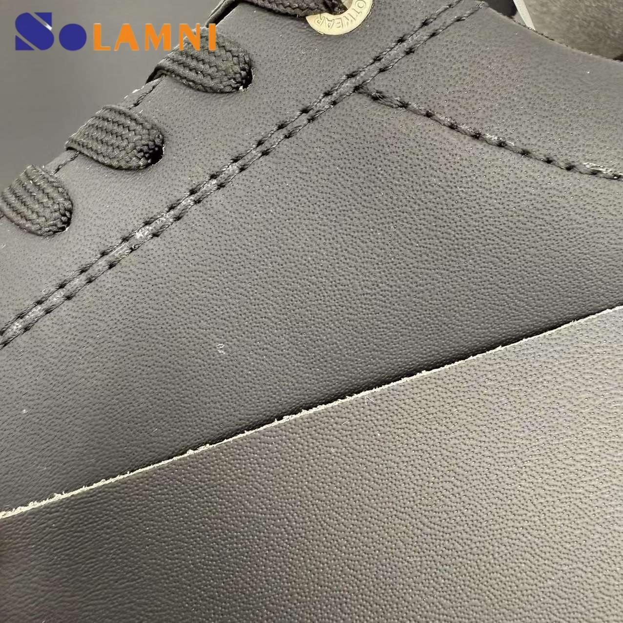1.4mm R35 De-kalidad na Textured PU Microfiber Leather na Tela