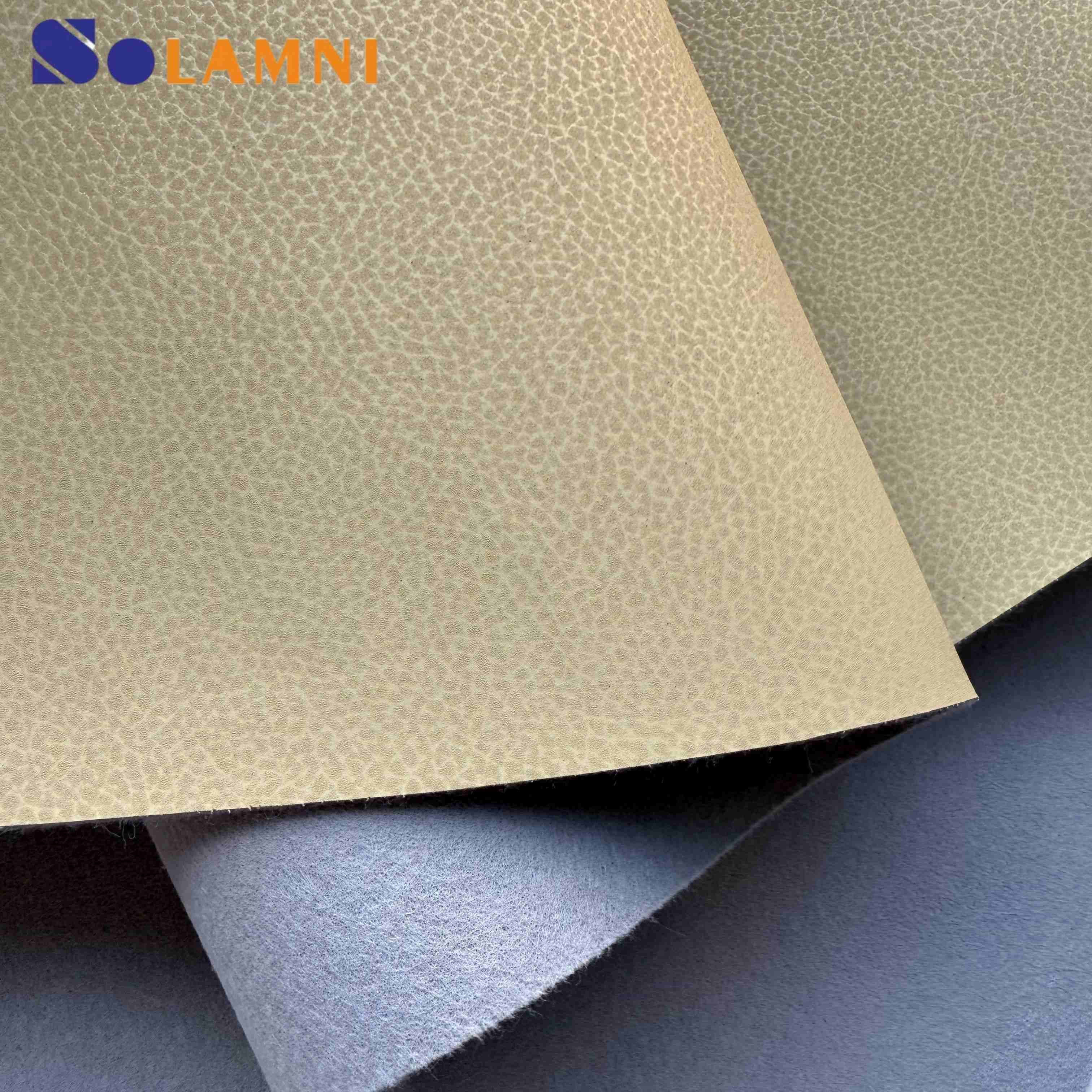 UM34 Premium Texture PU სინთეტიკური ტყავი ფეხსაცმლისთვის