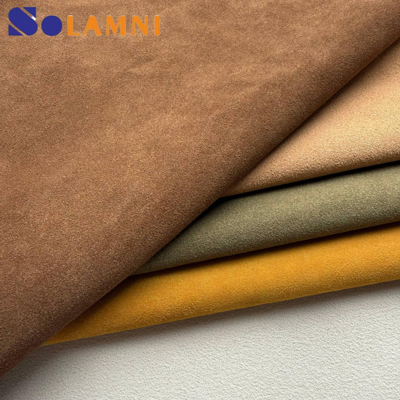 Behi-larrua Belusa PU Suede Larru sintetikoa 