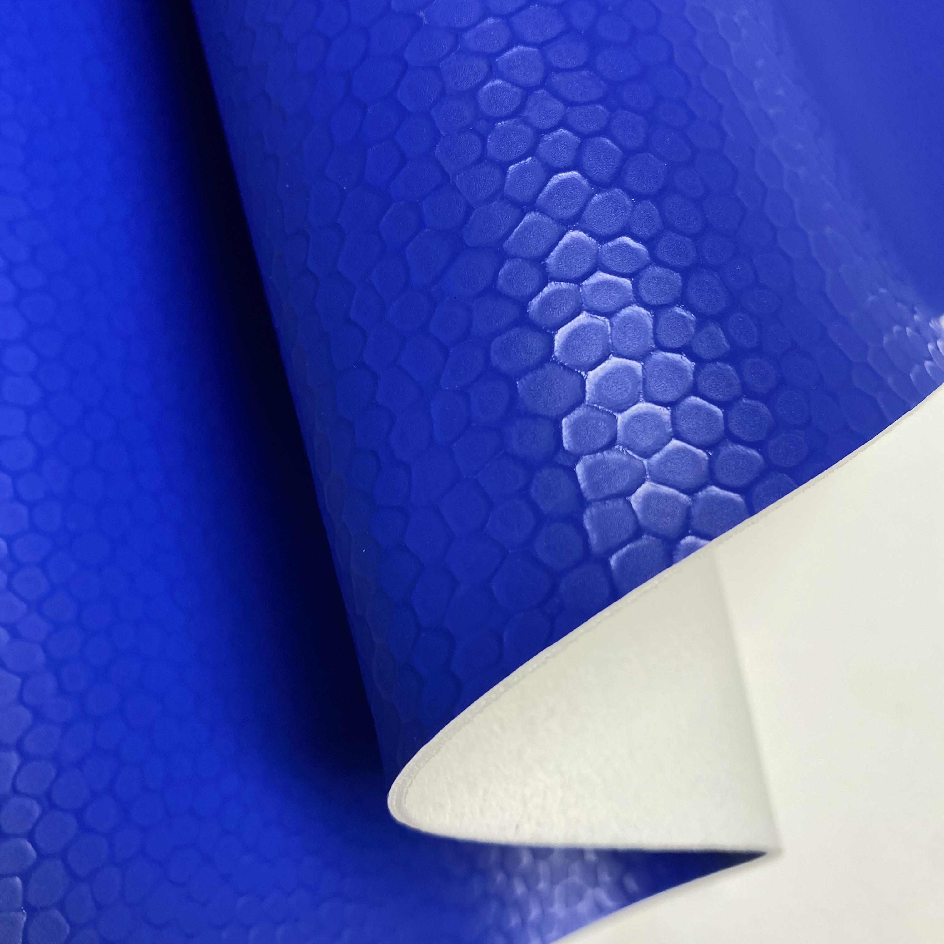 Material de cuero PU en relieve para pelotas deportivas