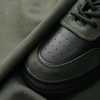 Ledersportschuhe Schwarz