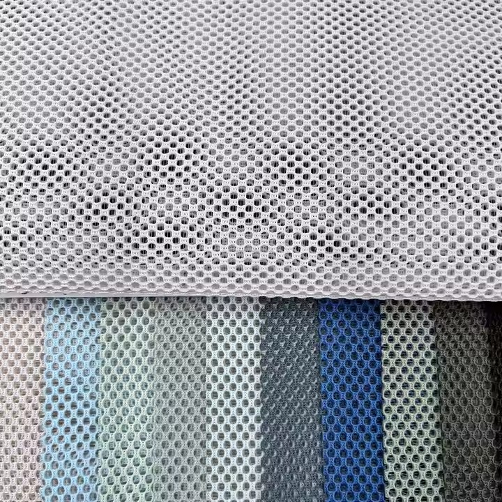 2025 China Fabricante Flying Knit respir&aacute;vel Sports Men para tecido de malha de ar 3D Outros materiais para parte superior de sapatos