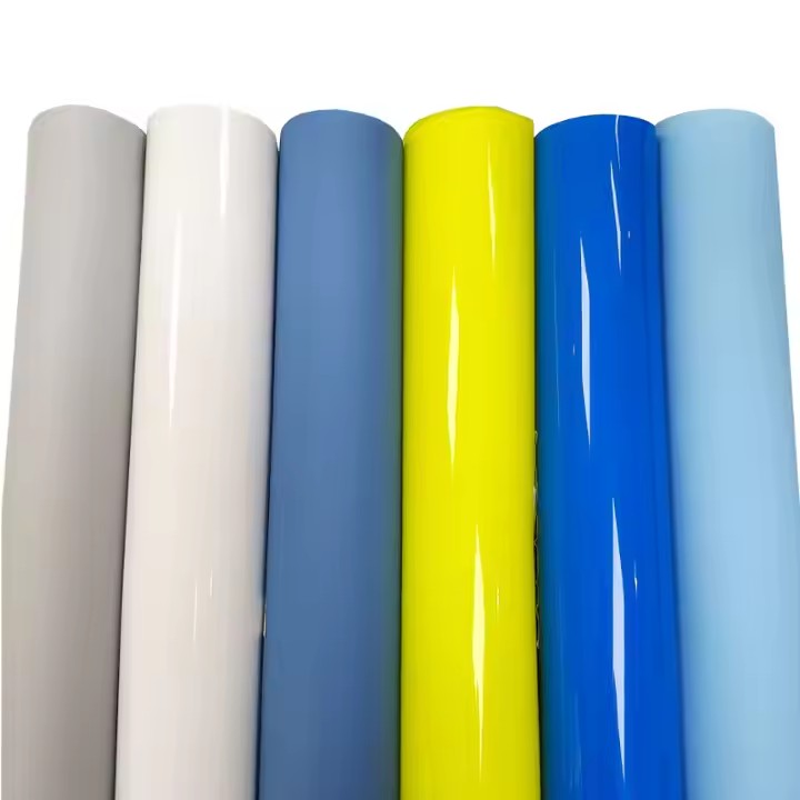 工厂 0.4 毫米彩色高强粘度 TPU 鞋面标志和标签