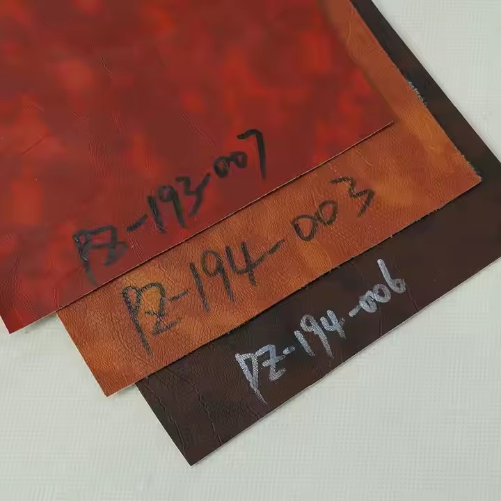 鳄鱼压纹PVC人造革面料