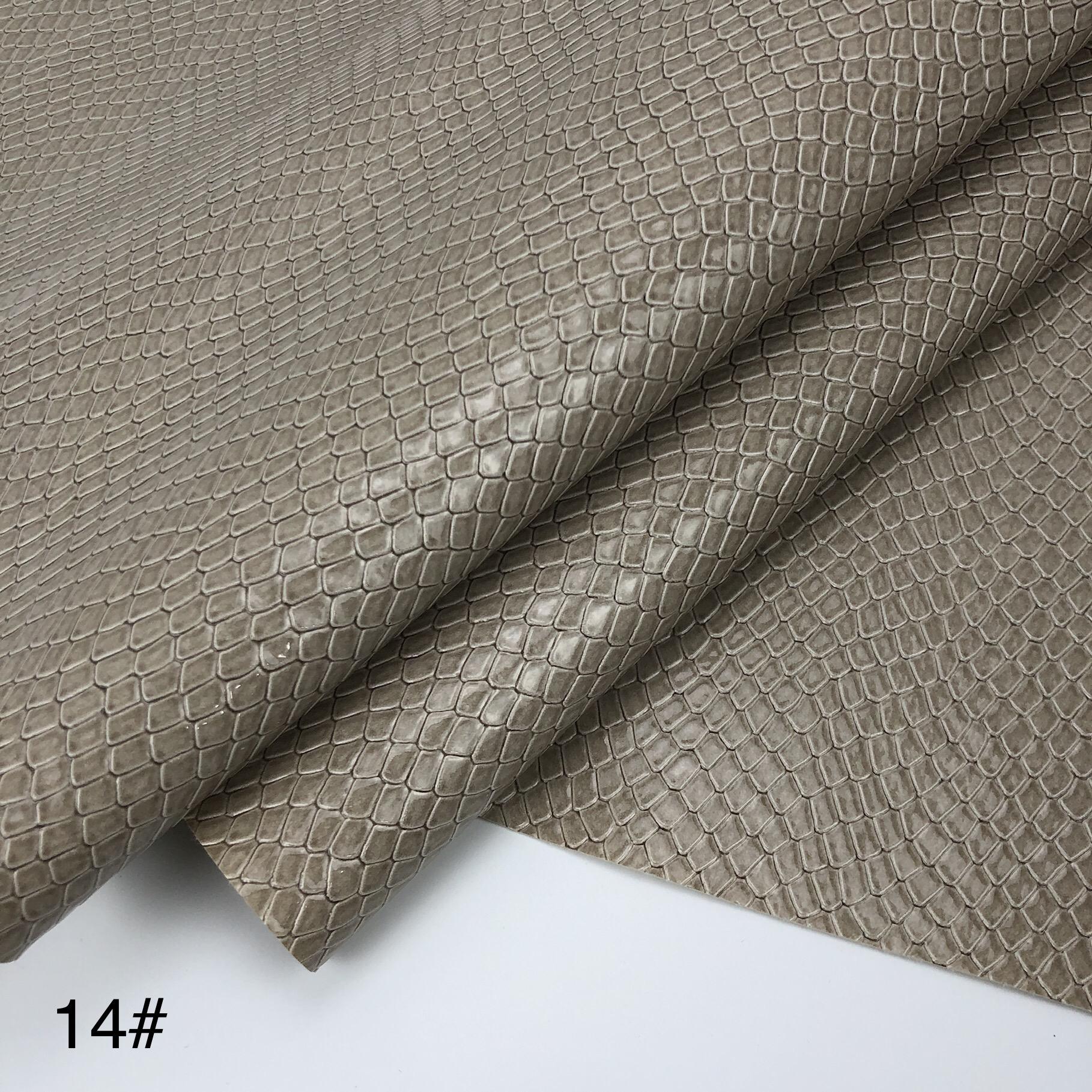批发蛇纹设计PVC人造革面料