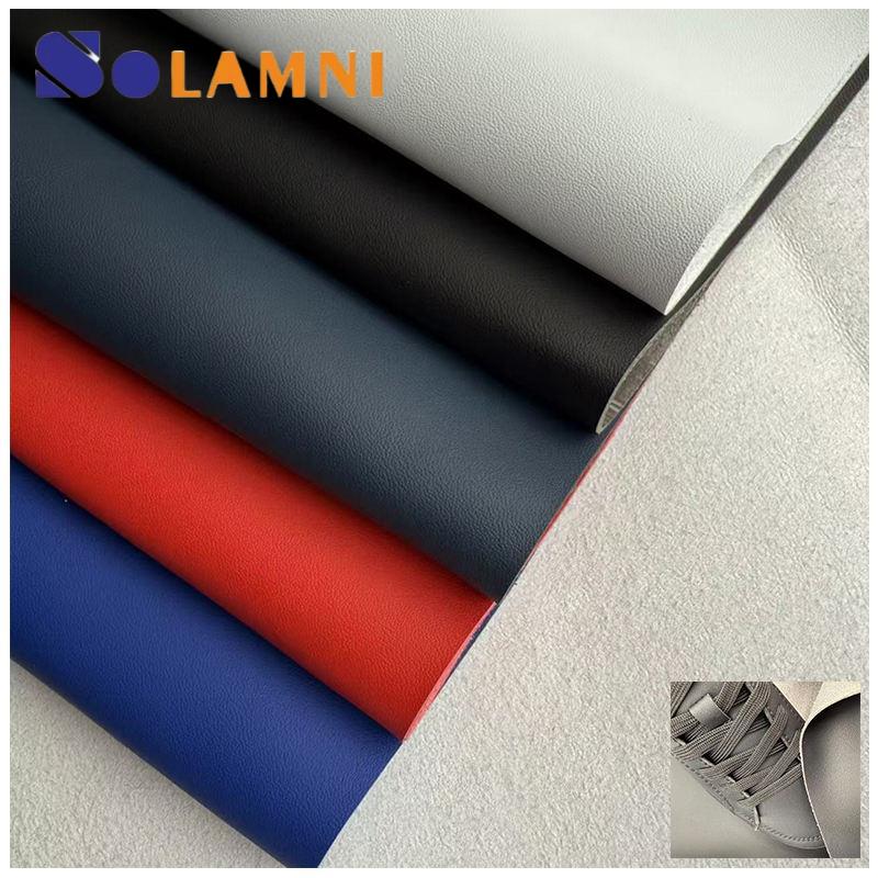 1,4 mm R35 hochwertiges strukturiertes PU-Mikrofaser-Ledergewebe