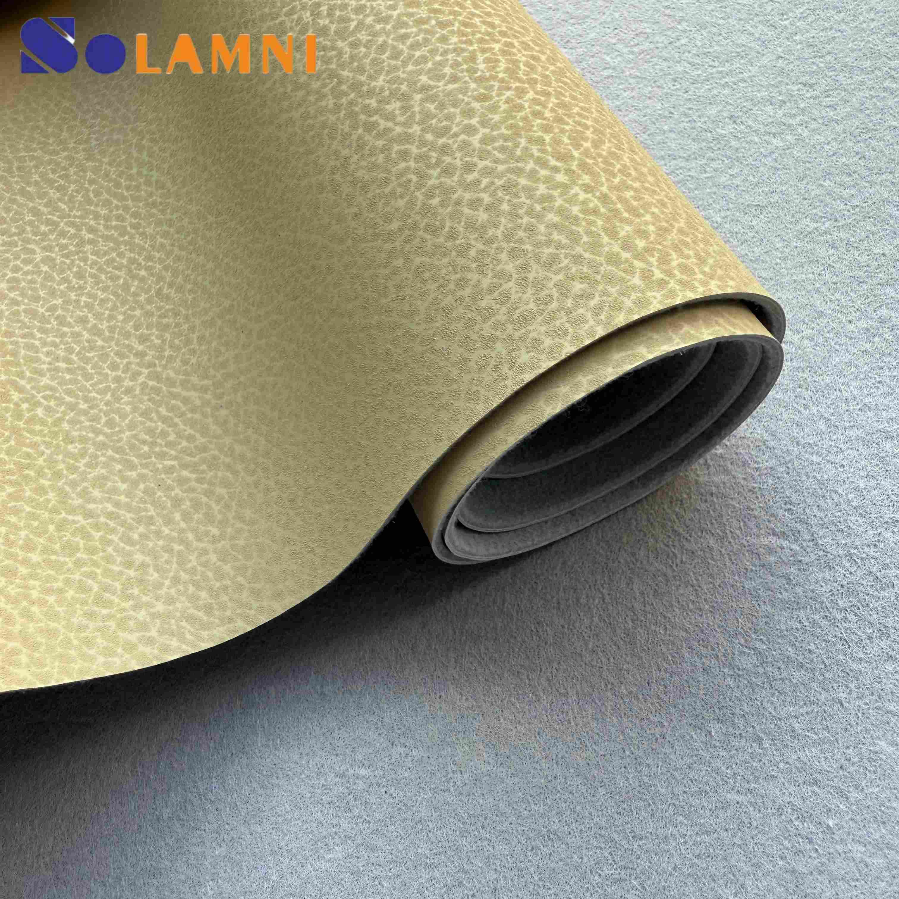 UM34 Premium Texture PU სინთეტიკური ტყავი ფეხსაცმლისთვის