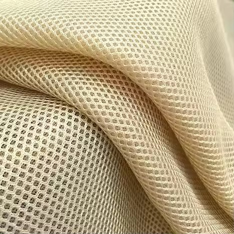 100% Polyester 180gsm Vải lưới dệt kim 3D Sandwich H&agrave;nh l&yacute; Đồ thể thao Vải đệm Vải lưới 3D