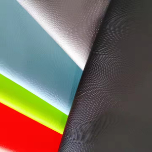 工厂防刮PVS人造革动物图案压花PVC鞋包革