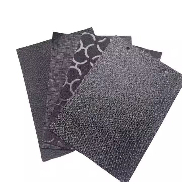 Ecopelle stampata goffrata sintetica in PVC