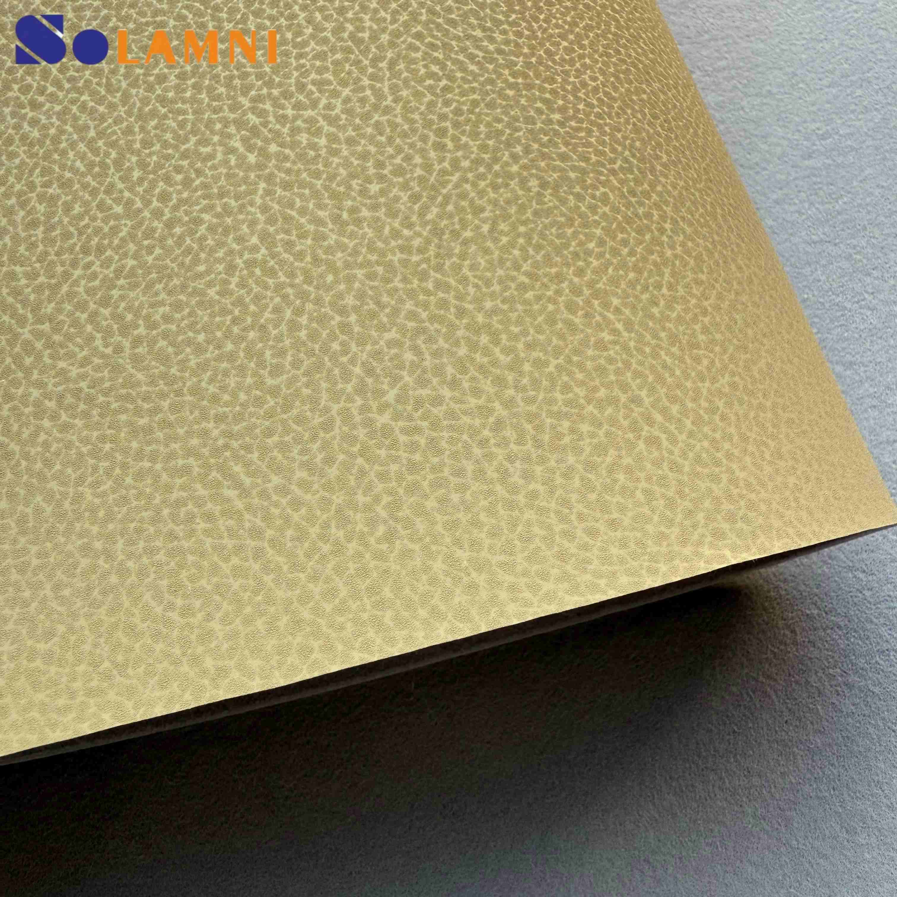UM34 Premium Texture PU სინთეტიკური ტყავი ფეხსაცმლისთვის