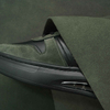 Ledersportschuhe Schwarz