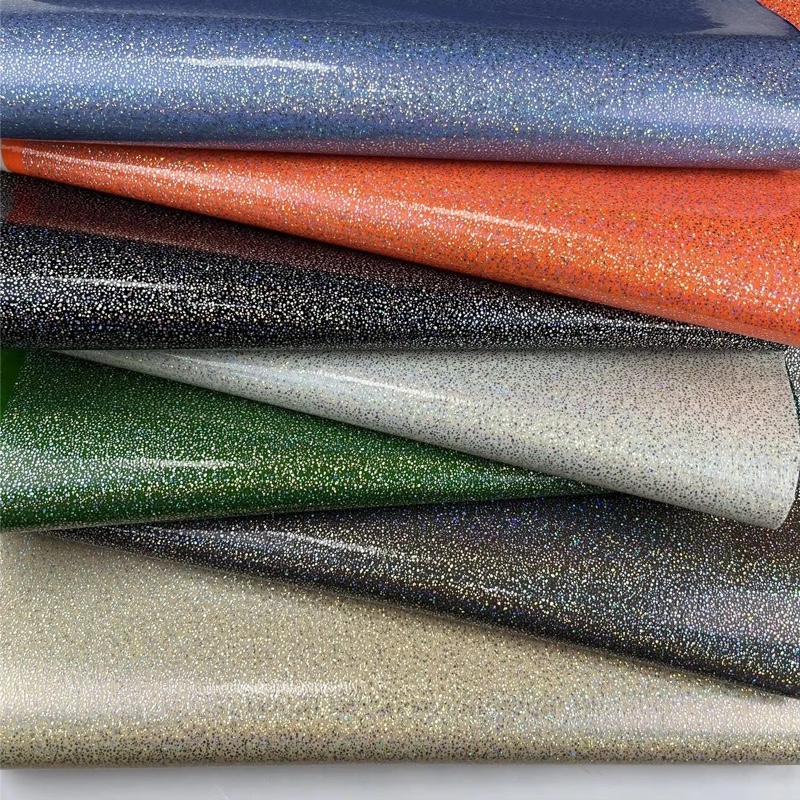 人造皮革闪光面料