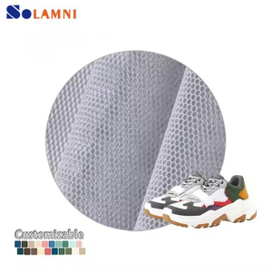 工厂定制多色 3D 面料 100% 聚酯纤维空气层网布，用于制作汽车座椅和鞋子