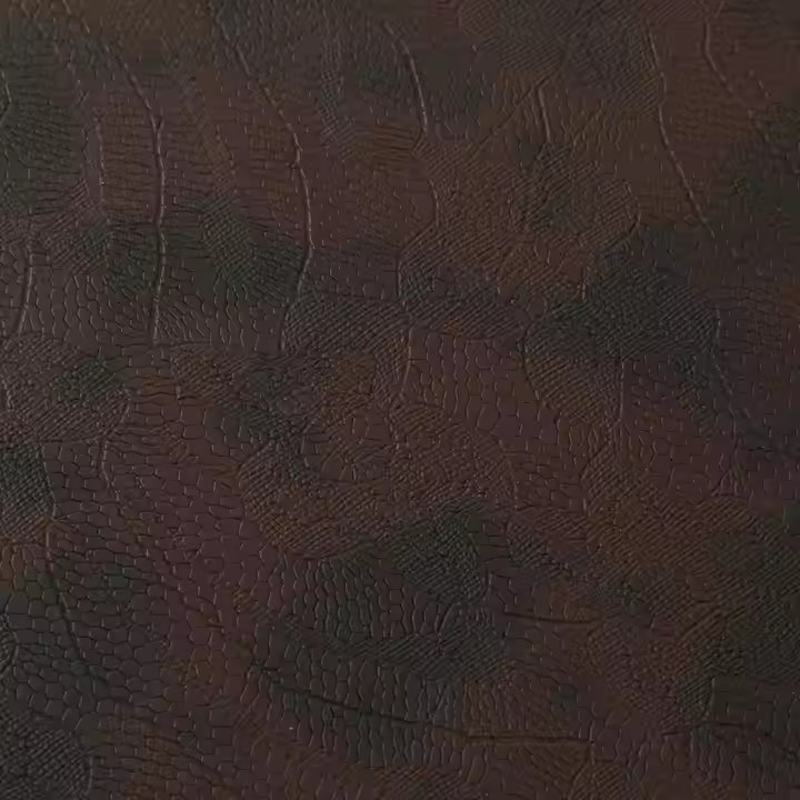 鳄鱼压纹PVC人造革面料