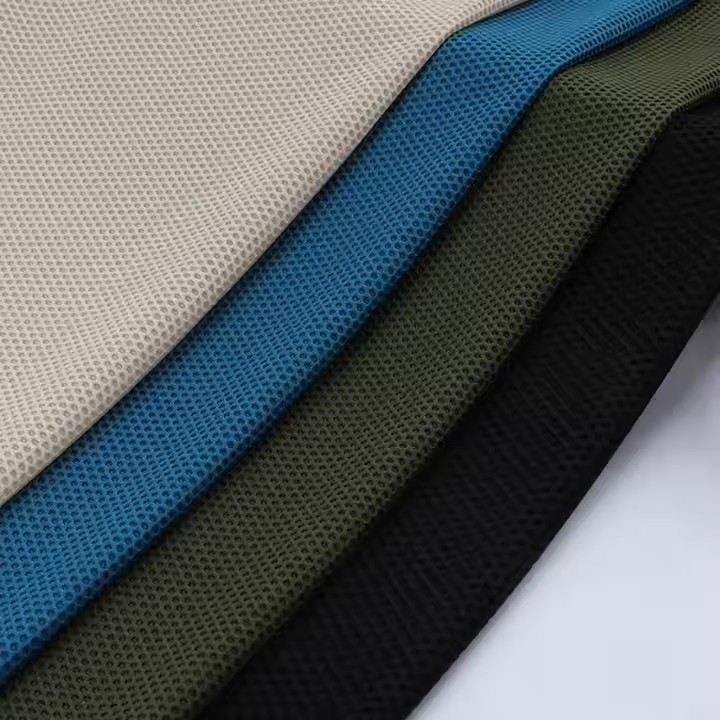 空气网袖圆领面料