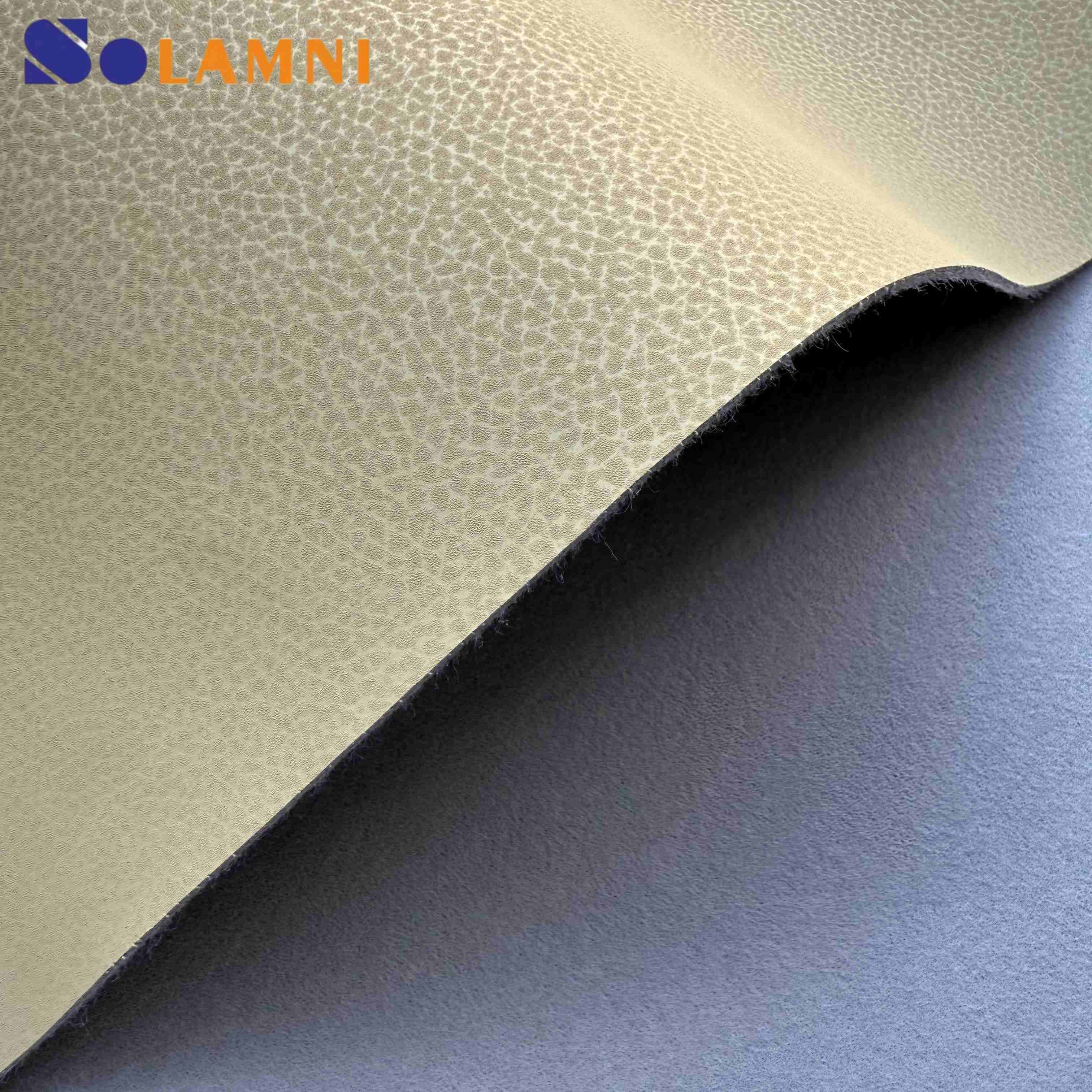 UM34 Premium Texture PU სინთეტიკური ტყავი ფეხსაცმლისთვის