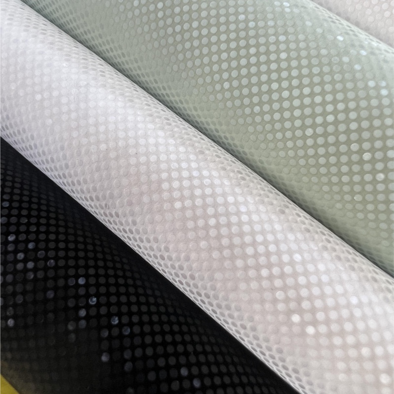 黑色亮片人造皮革