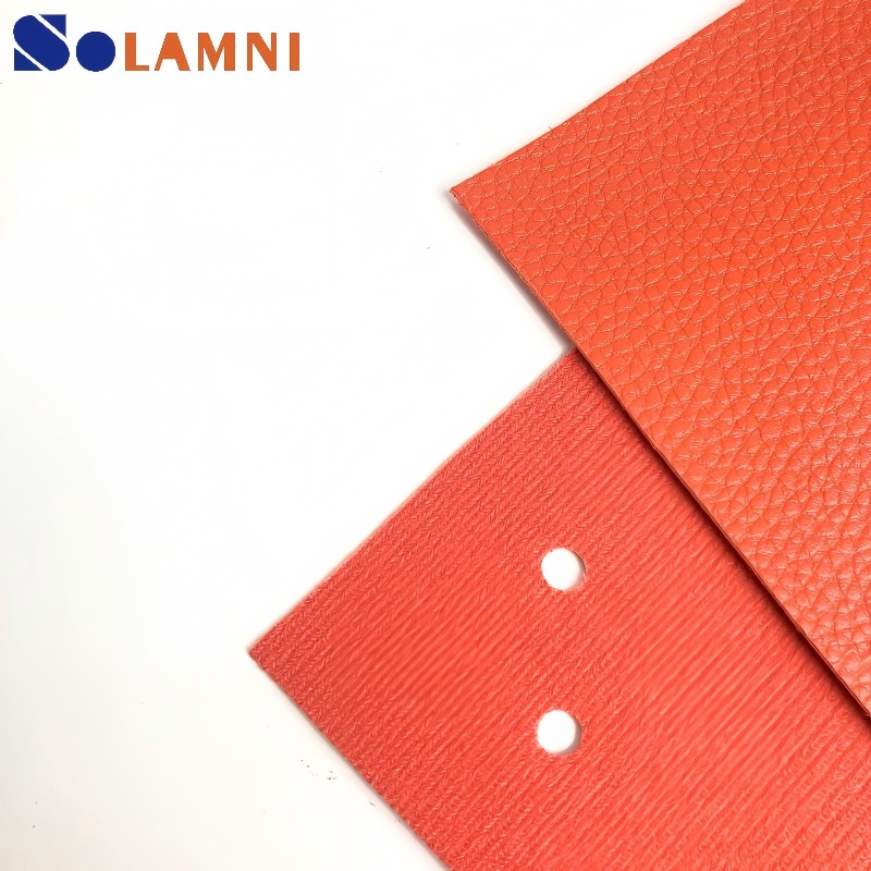 Couro sint&eacute;tico PU com textura de lichia premium para cal&ccedil;ados e bolsas