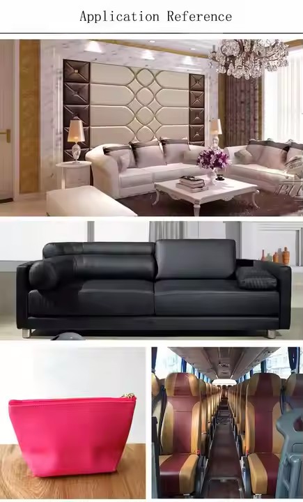 定制纳帕设计人造革乙烯基合成革卷袋汽车内饰座套沙发家具椅子