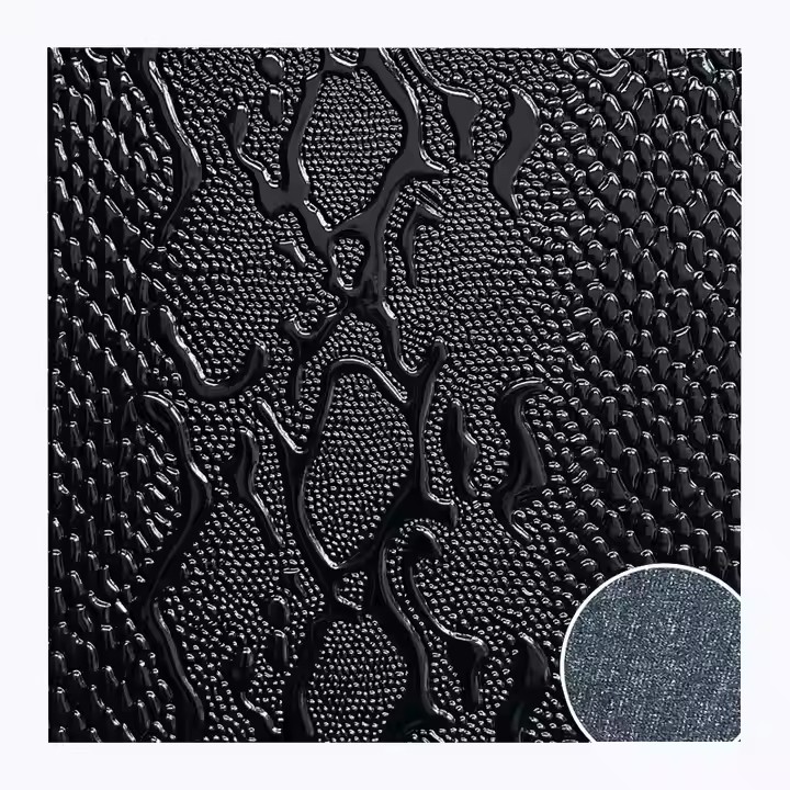 经典鳄鱼PVC合成防水耐磨皮革