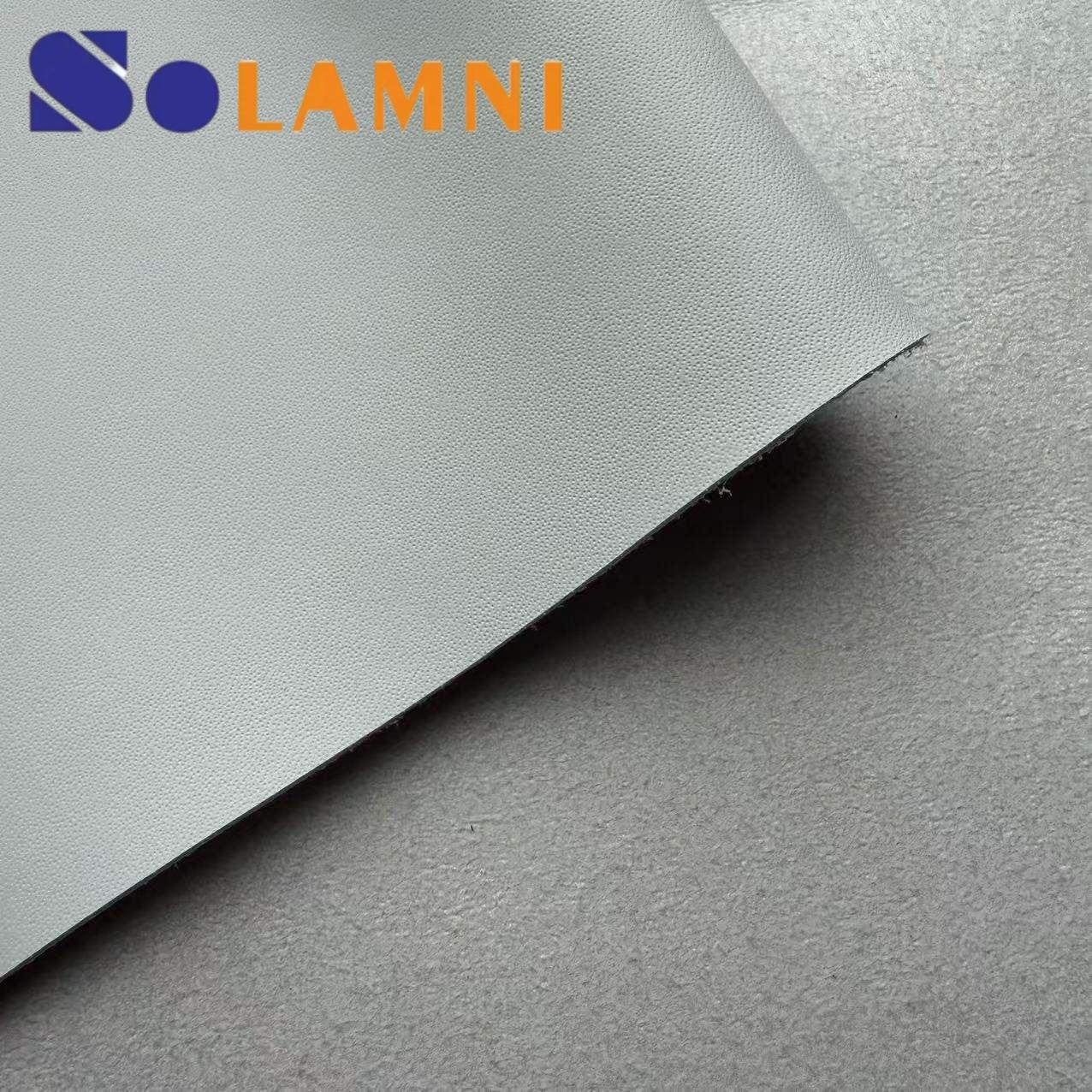 1.4mm R35 De-kalidad na Textured PU Microfiber Leather na Tela