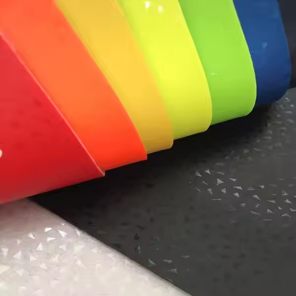 1.5mm brilho colorido resist&ecirc;ncia ao desgaste couro pvc cal&ccedil;ados esportivos couro 