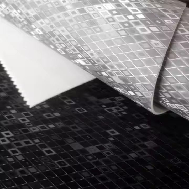Ultimo design brillante Sensazione morbida al tatto 100% pelle sintetica PU Copia pelle in microfibra