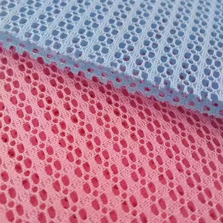 Sneakers in tessuto a rete 100% poliestere Tessuto distanziatore 3d lavorato a maglia in ordito Maglia d'aria Maglia 3D per tomaie di scarpe