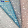 Holografisk trykt Pu Glitter skinnstoff