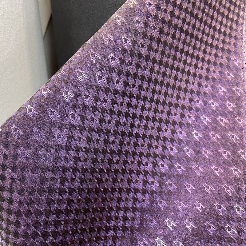 3D激光图案PU皮革