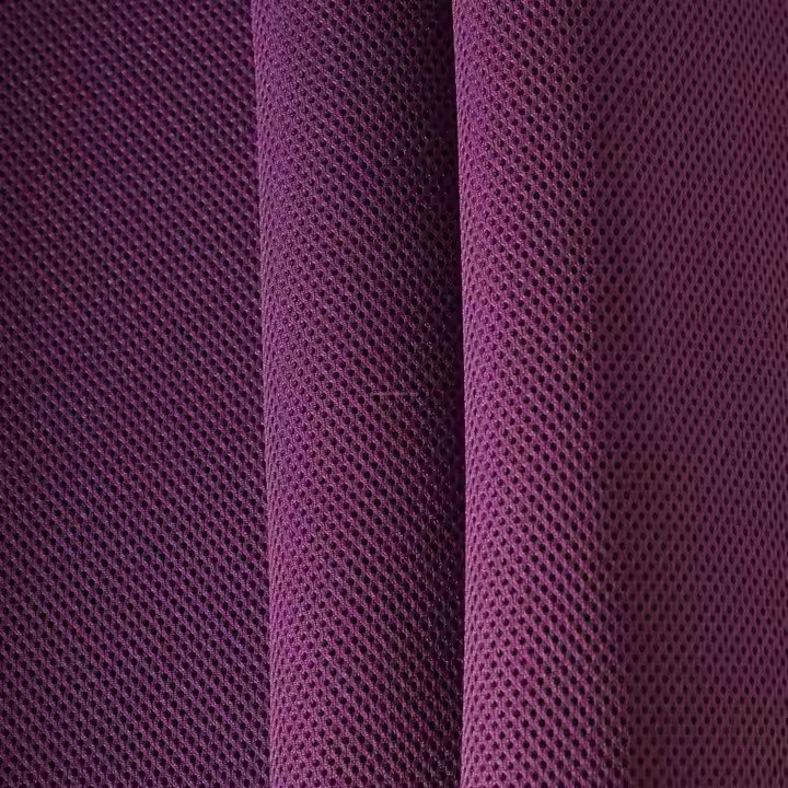 Kain Bantal Pakaian Olahraga Bagasi Sandwich Mesh Rajutan 3D