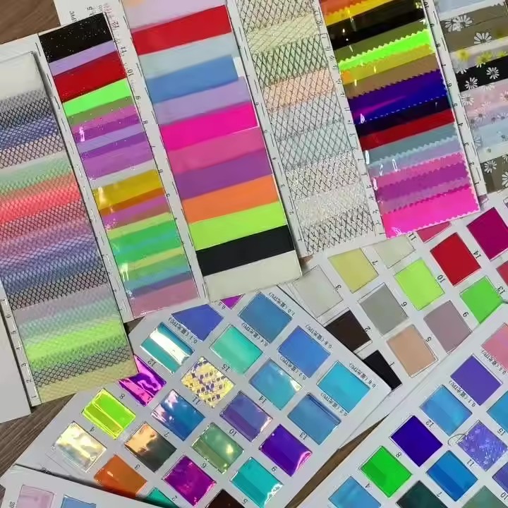 Tagagawa ng Artipisyal na Balat na Transparent na Pelikulang Balat na Synthetic Faux Pvc Leather para sa Handbag Table