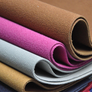 牛植绒超细纤维鞋面革