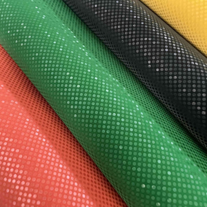 黑色亮片人造皮革