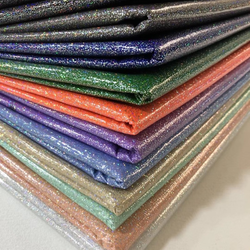 人造皮革闪光面料