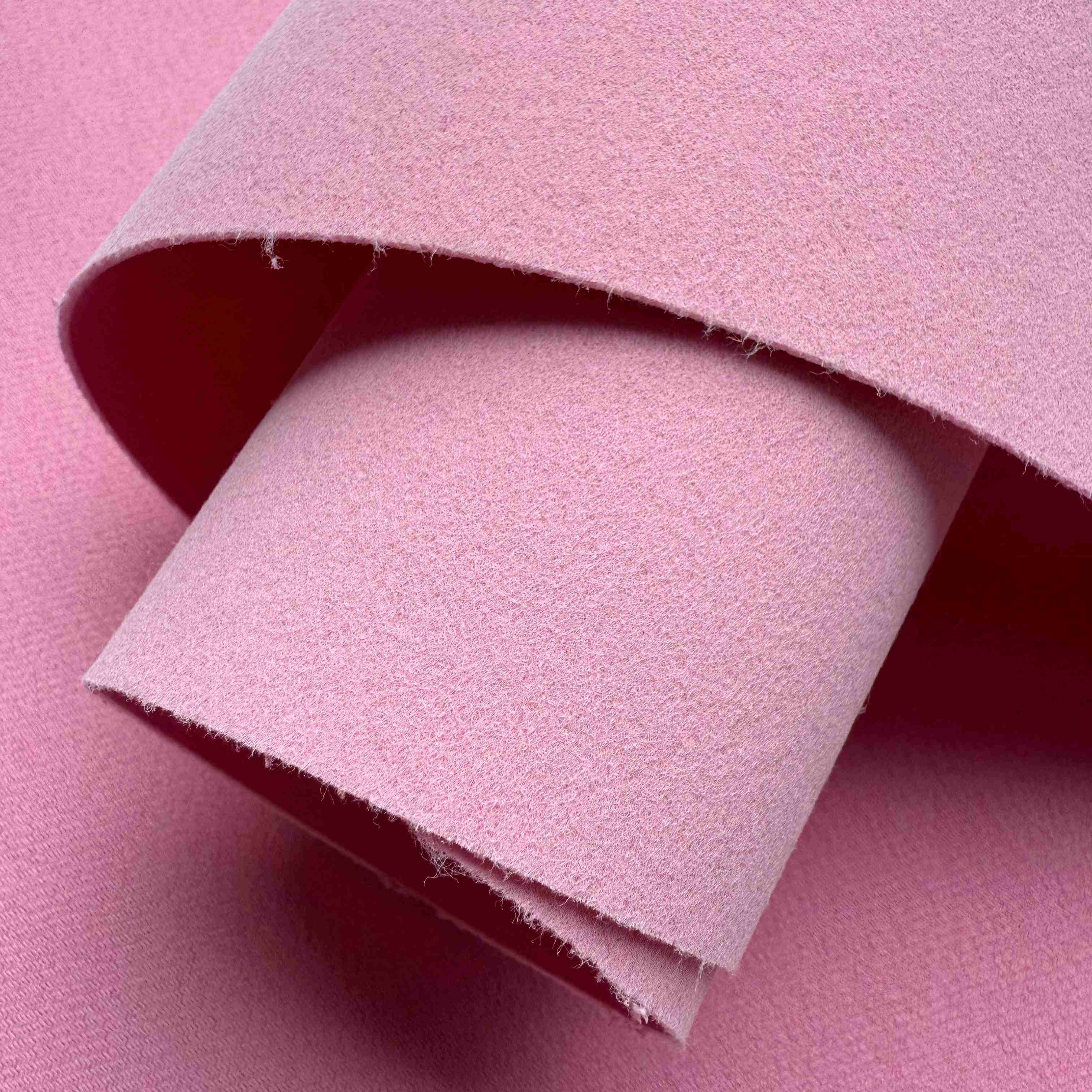 Suede Faux Bernapas Ramah Lingkungan Untuk Kain Lapisan Alas Kaki