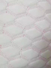 جلد سيارة مخصص 3D الماس مخصص جلد صناعي مبطن لتنجيد السيارات مع التطريز والإسفنج