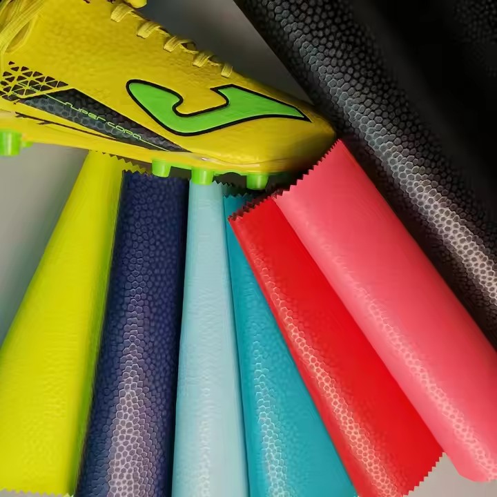 工厂蜂窝设计空间 PU 无纺布皮革人造革 Zapatillas Deportivas Pu Cuero