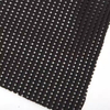 Nueva moda Venta caliente 100% poli&eacute;ster negro tejido de malla de aire 3D para calzado deportivo