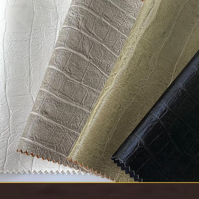 PU仿鳄鱼皮面料
